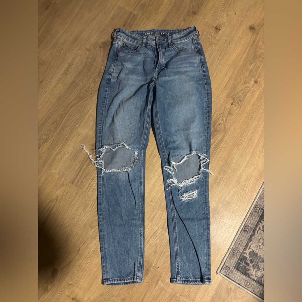 Like New - Mom Jeans, Long Length